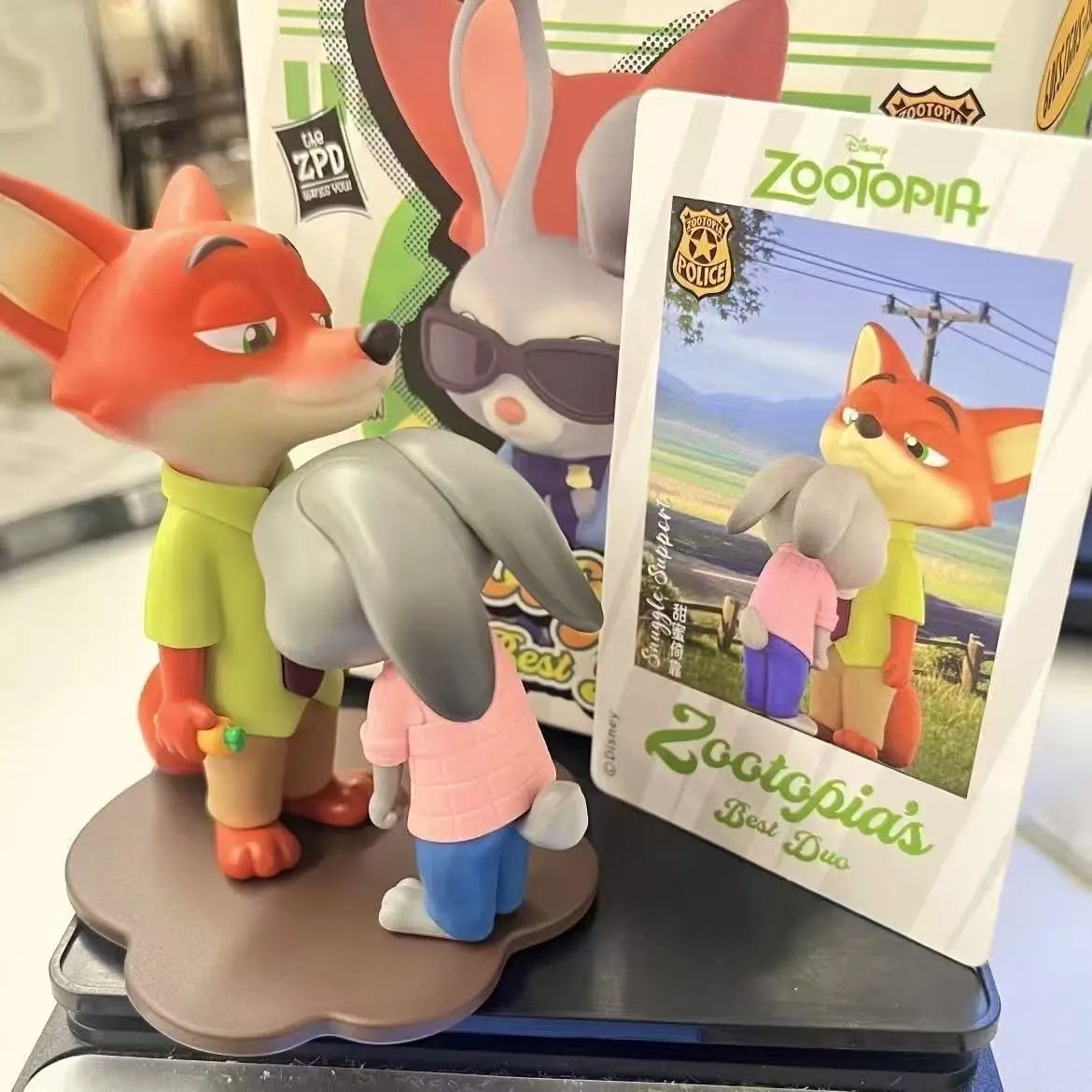 New [Sweet Dependence] Zootopia 2 Toys Blind Box Ornaments Cute Judy Nick Series
