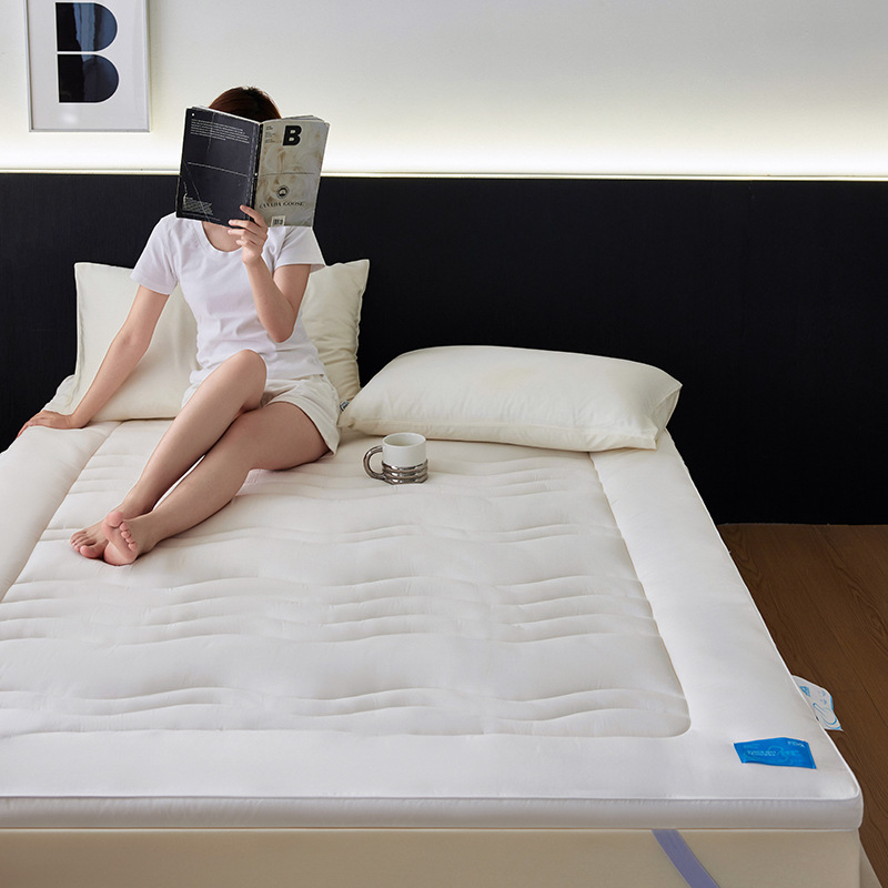 New High-end Silicone Soybean Fiber Mattress Mattress Home Simmons Mattress Protector Single Dormitory Mattress Bedding