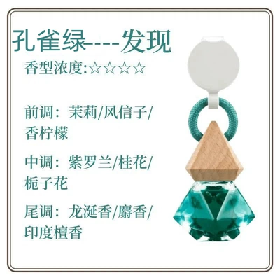Aromatherapy, Long-Lasting Fragrance, High-End – Car Perfume Aromatherapy - malachite-green-crystal-diamond-discovery