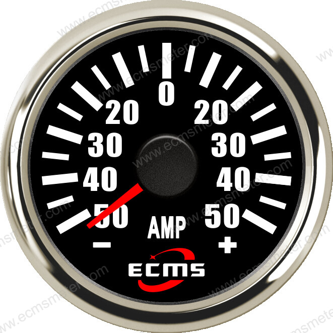 ECP工程机械设备车用船用船舶游艇指针电流表50A