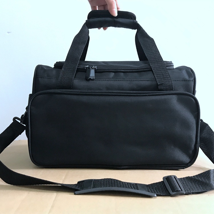 Stock de fábrica multifuncional kit de peluquería de belleza bolsa de tijeras de peluquería bolsa de herramientas de mano negro