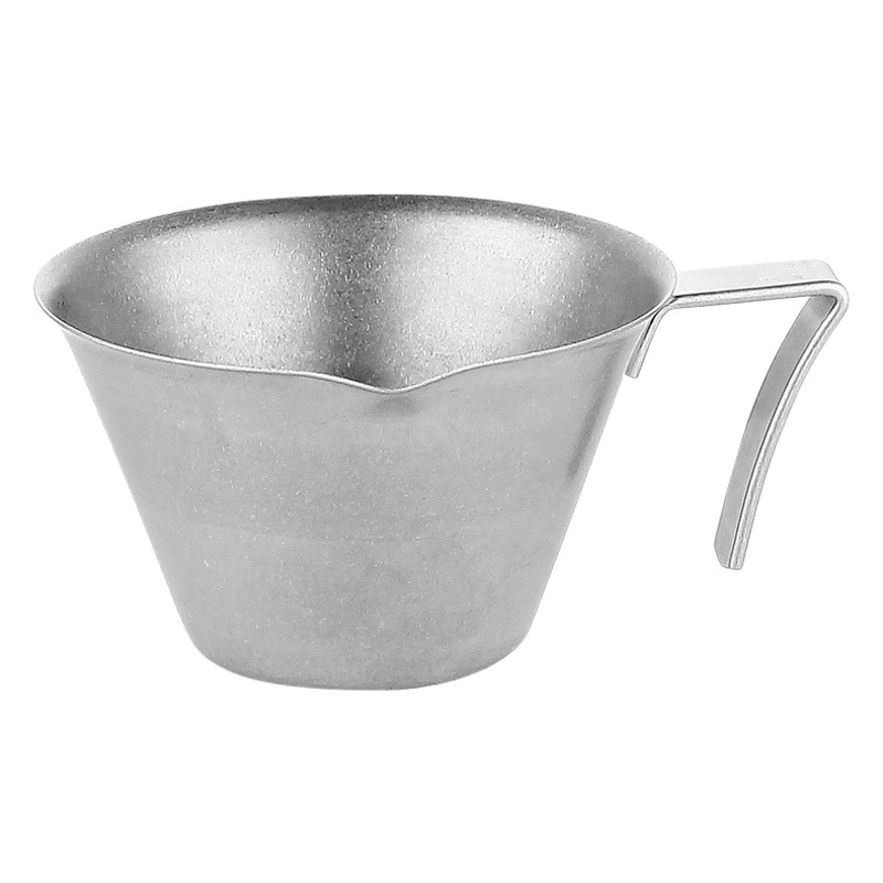 Stainless Steel 304 Extraction Cup Espresso Measuring Cup Espresso Small Milk Cup with Scale Extraction Cup