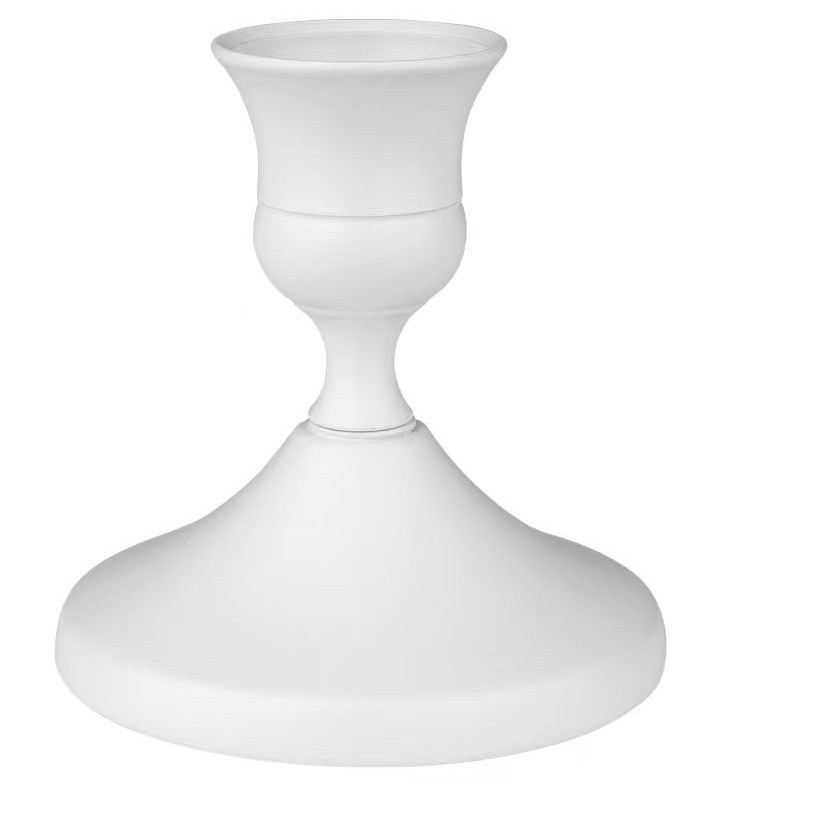 Adornos de candelabros pequeños simples de estilo europeo Navidad San Valentín luz de velas Cena Sentido de ambiente Candelabros Decoración de bodas