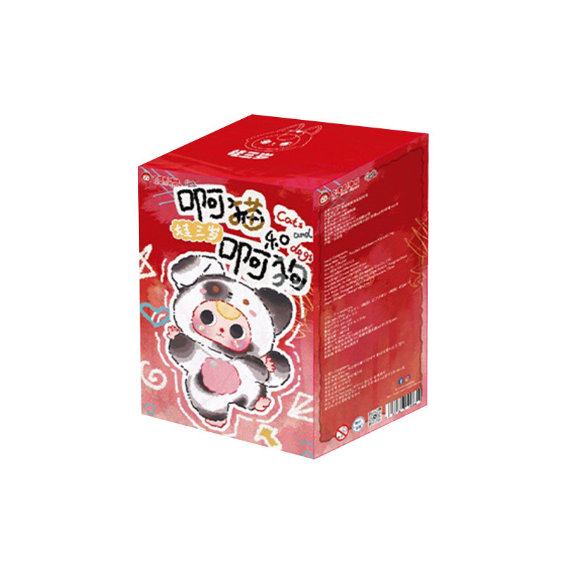 正品现货babythree娃三岁阿猫阿狗盲盒潮玩毛绒挂件手办女生可爱|undefined