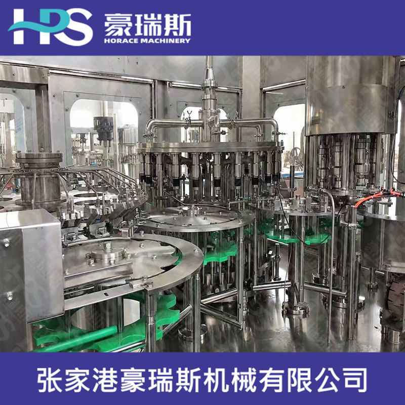 鲜果压榨果肉果汁饮料线 枣汁灌装设备 百香果汁自动灌装机械