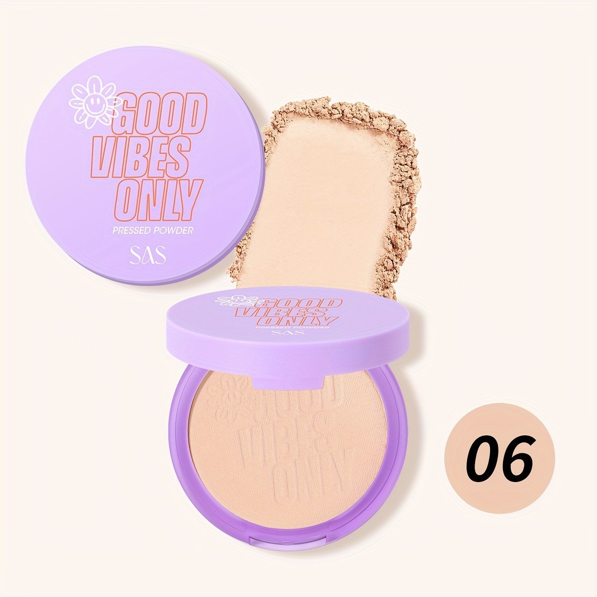 USHAS polvo de control de aceite de spot transfronterizo SAF031B para la reparación facial