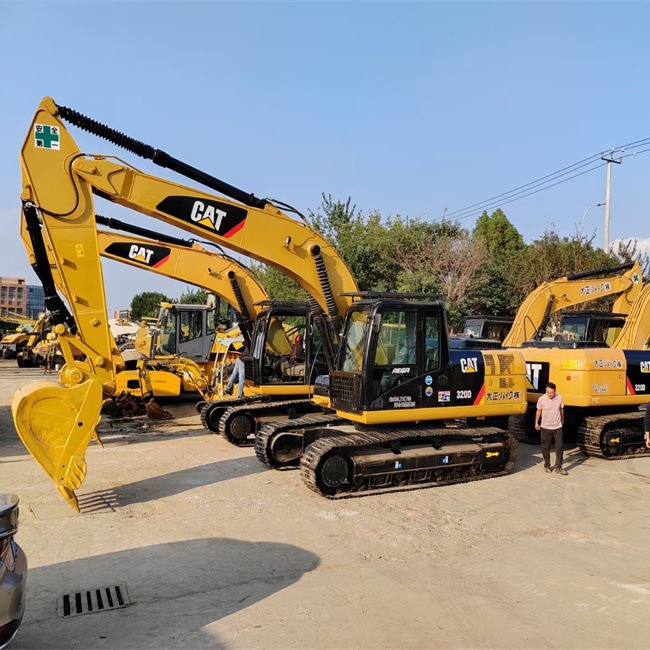 Perenne comercio exterior directo de segunda mano Carter 320D excavadora noventa por ciento nuevo buen rendimiento de alta calidad