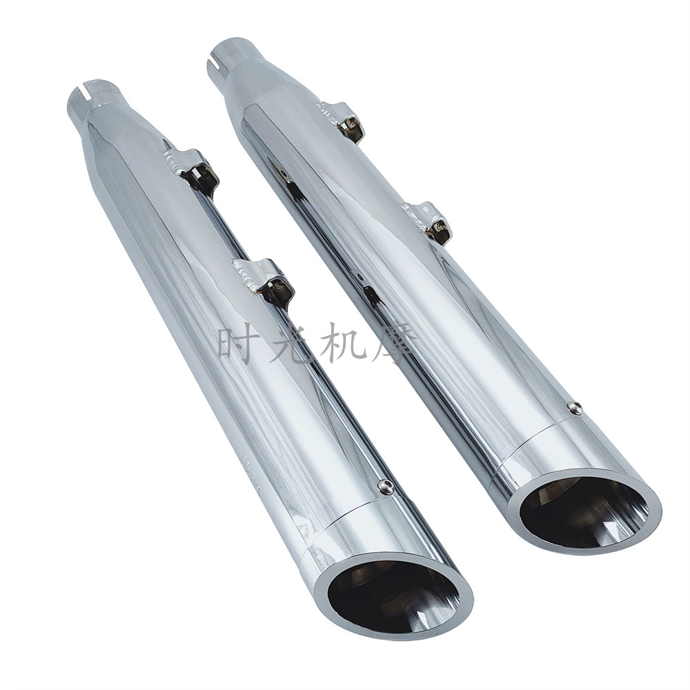 Applicable to Harley 883 1200 48 72 modified cobra exhaust modified beveled cobra exhaust pipe