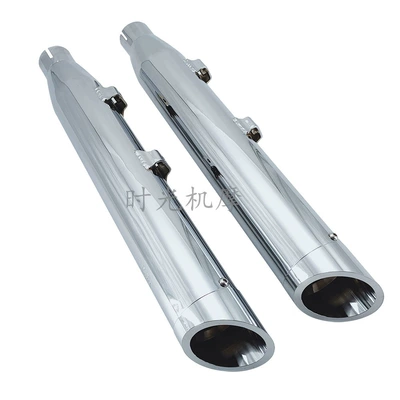 Applicable to Harley 883 Motorcycle exhaust pipe - 2007-2013-electroplating