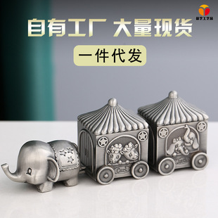 Children's nipple Memorial box girl boy tooth loss storage box baby gift fetal hair collection supplies