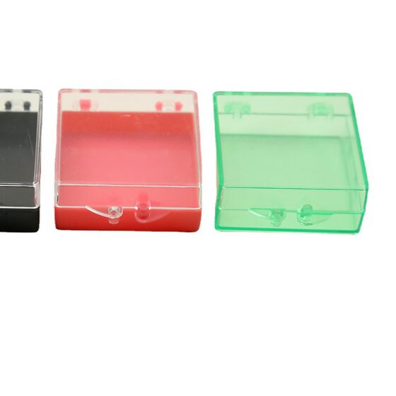 Hardware Badge Medal Plastic Display Box Badge Box Emblem Box Square Flip Box PS Plastic Box