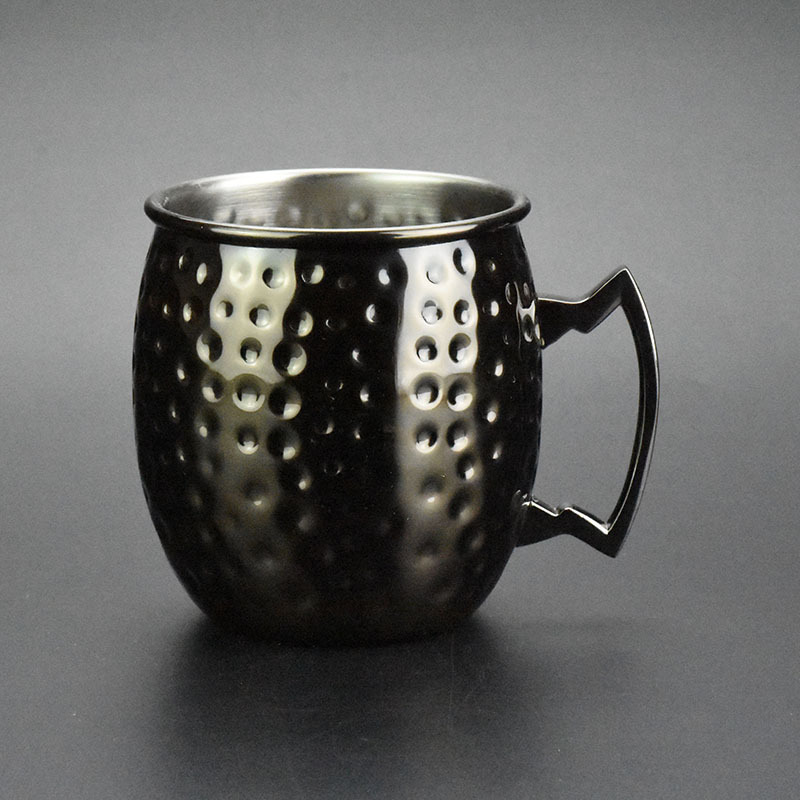 Set de 2 tazas Moscow Mule de acero inoxidable 304 recubiertas de cobre plateado Amazon Aliexpress