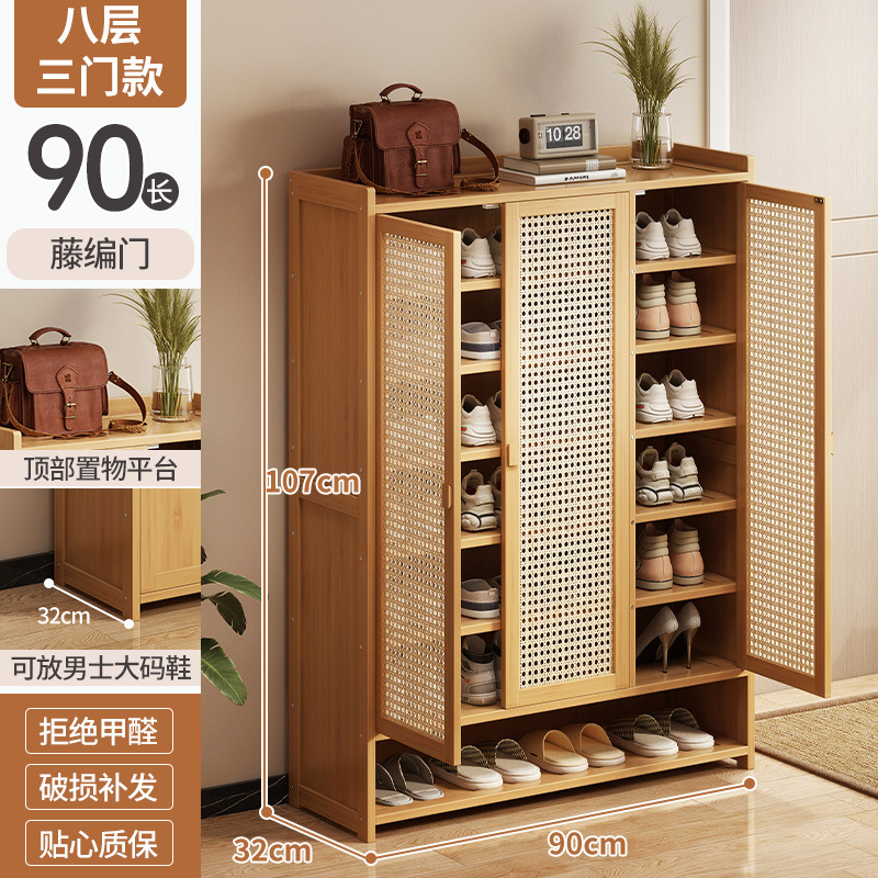 armario de zapatos porta de hogar almacenar artefactos ahorrar espacio simple interior hermoso a prueba de polvo dormitorio de alquiler para casa image 11