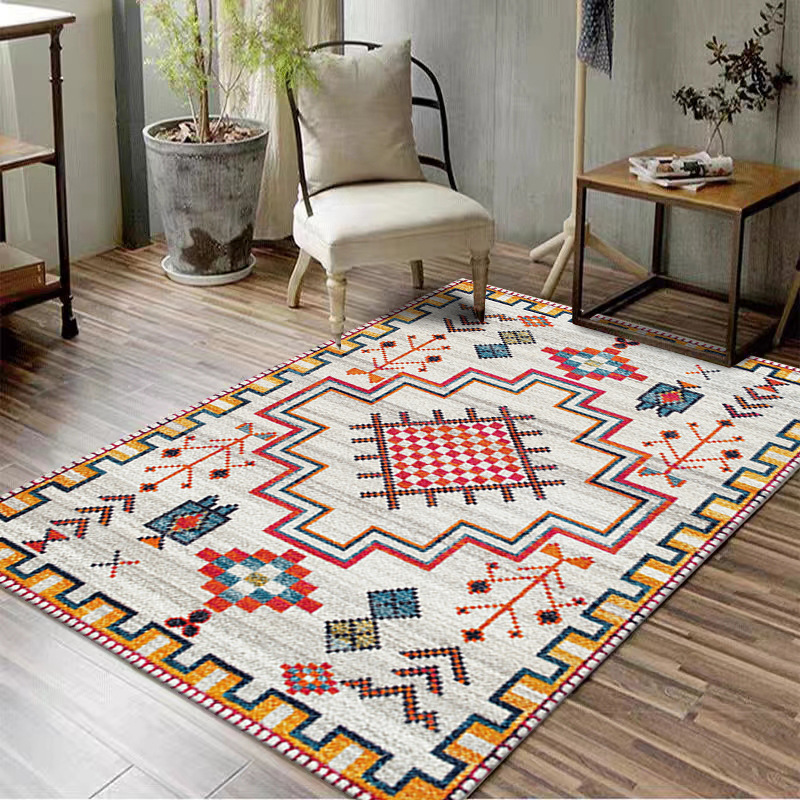 Vintage Persischer Teppich Im Ethno-stil Für Wohnzimmer_voghion.com