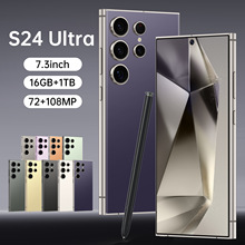 新款跨境手机S24 Ultra 4+64GB 内置笔 高配安卓外贸爆款智能手机