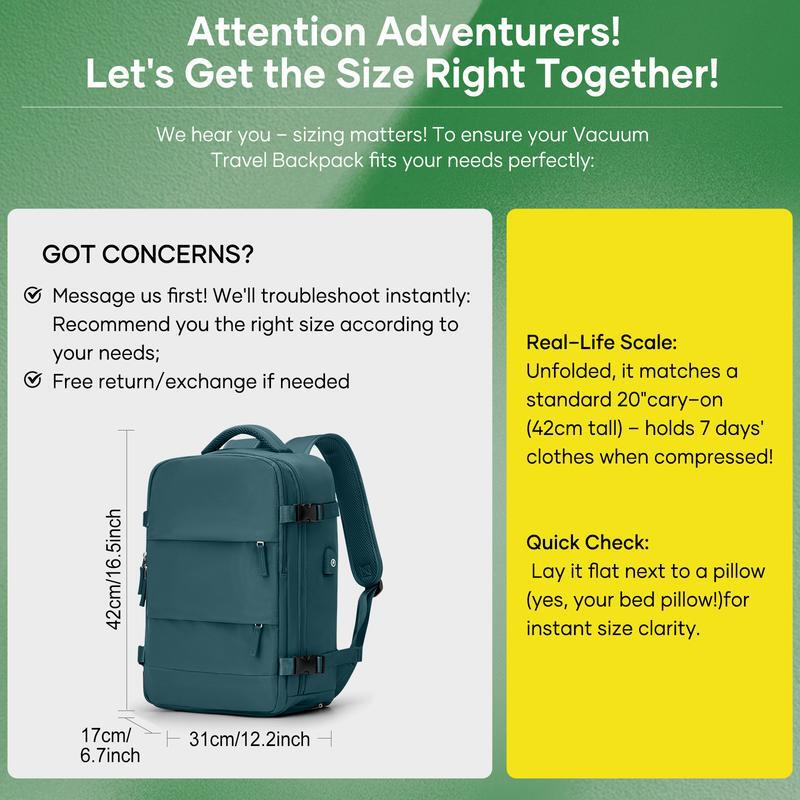 Carry On Travel Backpack For Women Men With Laptop|undefined