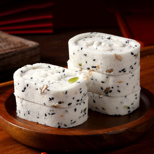 Sihuameng-Xylitol Nuts Poria Bazhen Cake Gorgon Yam Barley Meal Replacement Coarse Grains 200g/bag