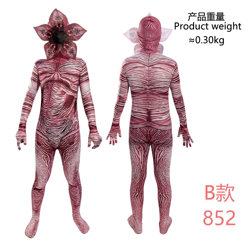 모델 B 피라냐 점프수트 + 피라냐 후드