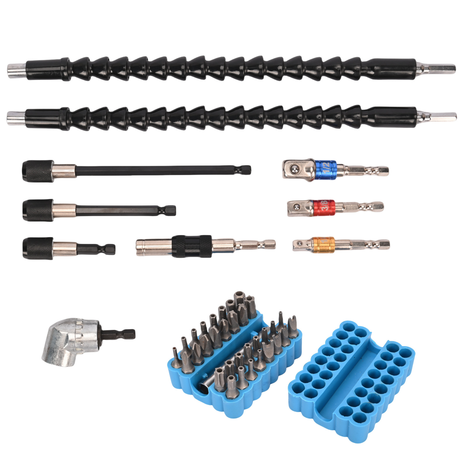 Manga de cambio rápido universal flexible eje destornillador Dispositivo de esquina manga mágica AD biela destornillador combinación traje