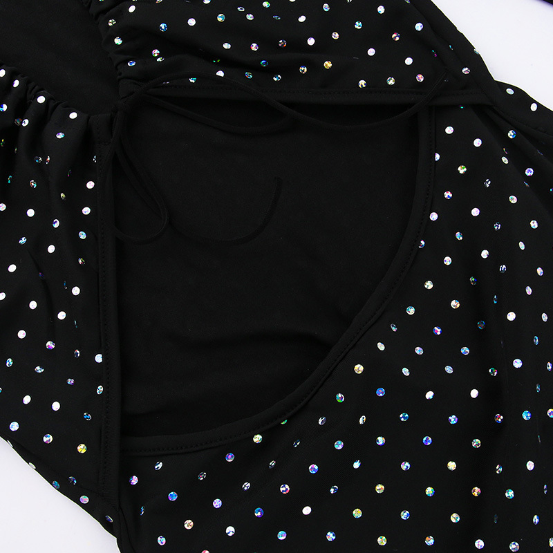 245g Weight Maxi Long Dress Dress Length Type Long Sleeve Sleeve Length Sheath Dress Dresses Type Spandex, Polyester Fabric Type High Waist Waist Line Holiday, Bar Occasion Collarless Neckline Slim Fit Type Christmas, Valentine'S Day, New Year Festival Solid Color Pattern Summer Season Women's Gender Sexy, Streetwear Style Wholesale Women's Sexy Streetwear Solid Color Holiday Bar Collarless Long Sleeve Sheath Dress 16