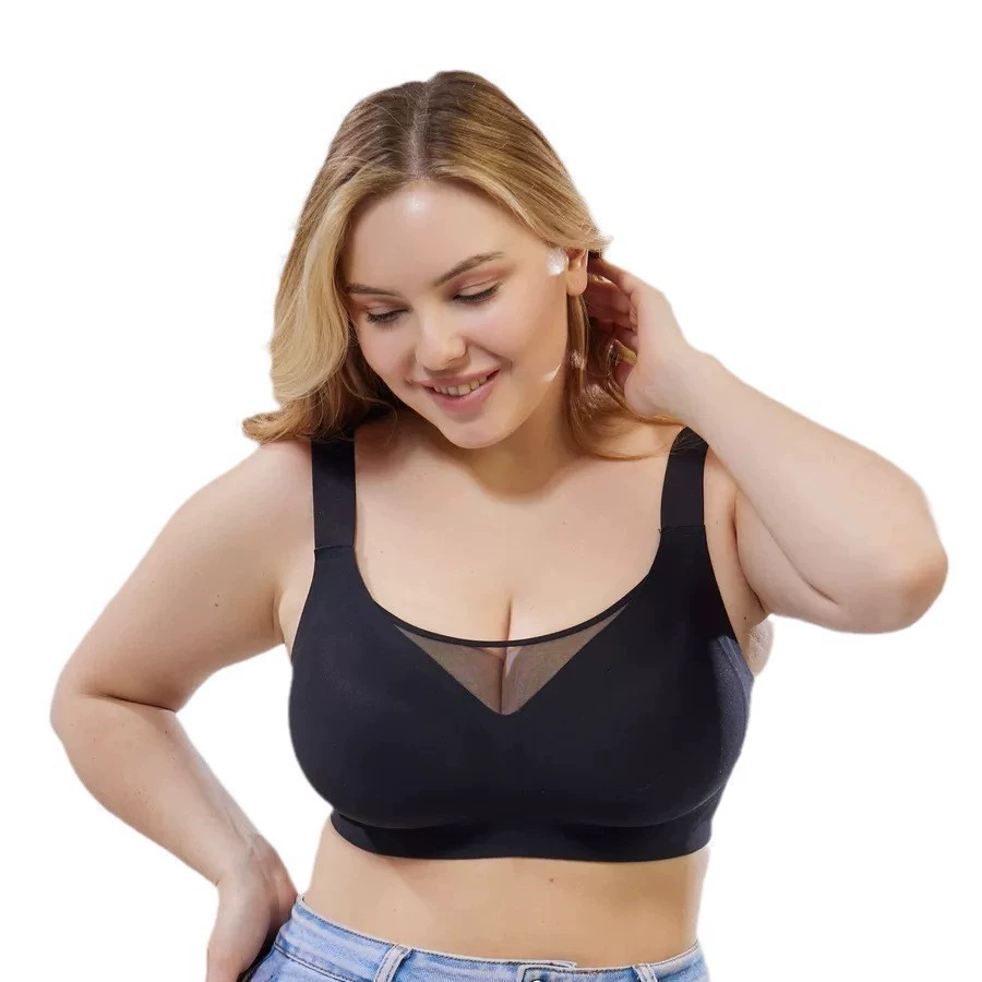 Supporting underwear, comfortable thin bra, (Cross-border trading), plus size, European style