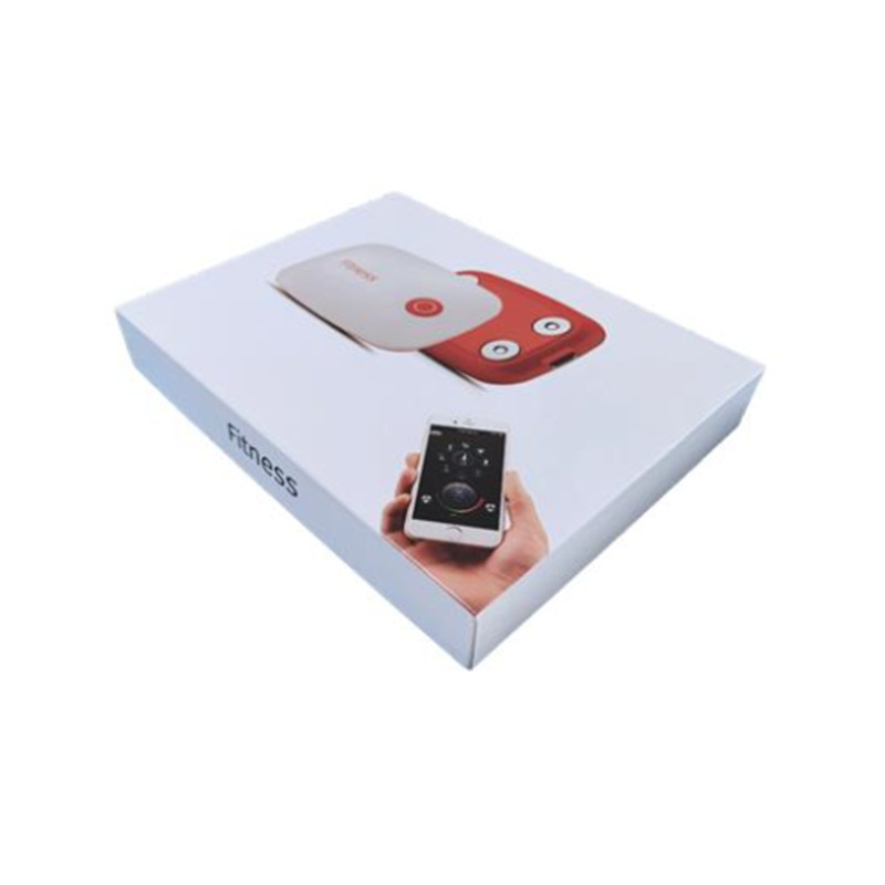 영어 APP 스타일 흰색 복부 근육 패치 선물 상자