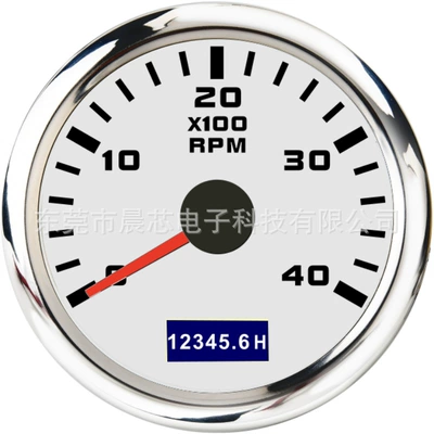 Yacht 52mm Engine Motor Speedometer: Other vehicle instruments - cx6226-white-plate-4k