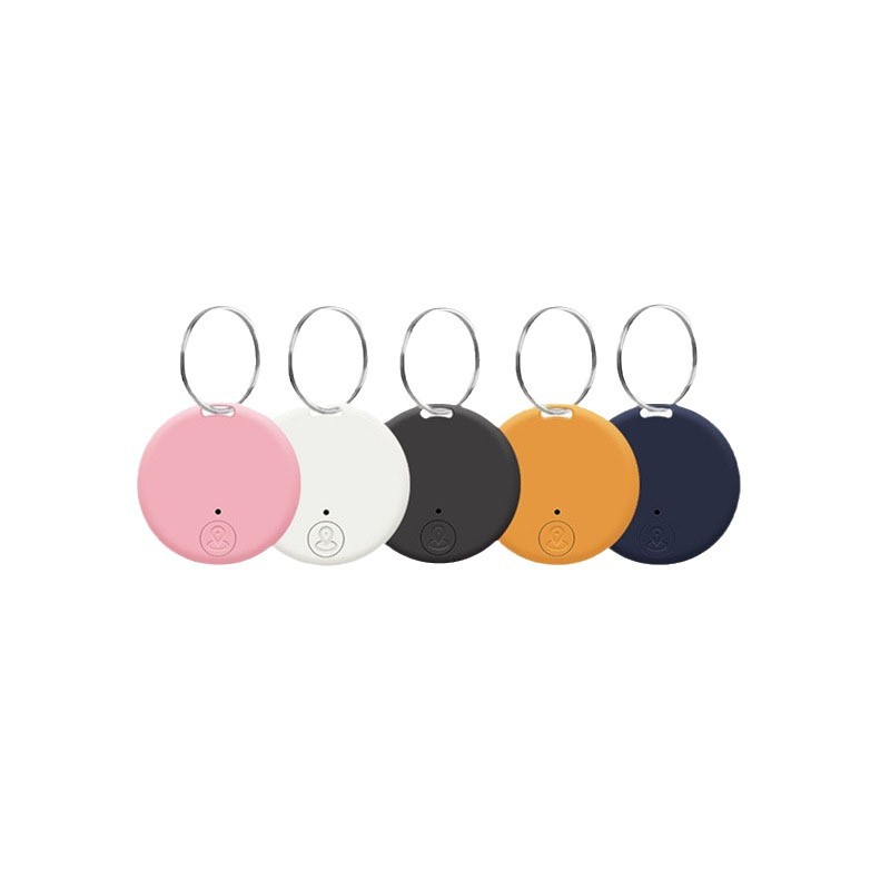 Yeni yuvarlak Bluetooth anti-kayıp cihaz takip nesne bulucu bagaj anti-hırsızlık kompakt iki yönlü alarm bulucu