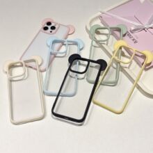 简约米奇耳朵适用苹果15promax手机壳13 14可爱17 17pro少女16 12