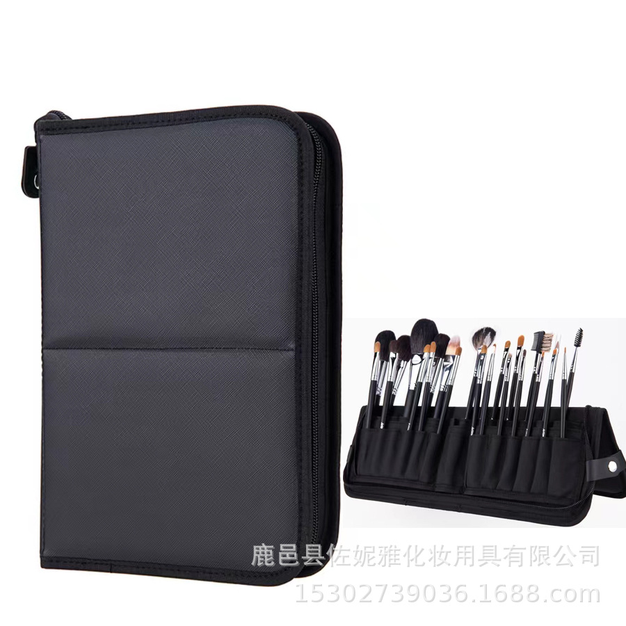 Makeup brushes bag