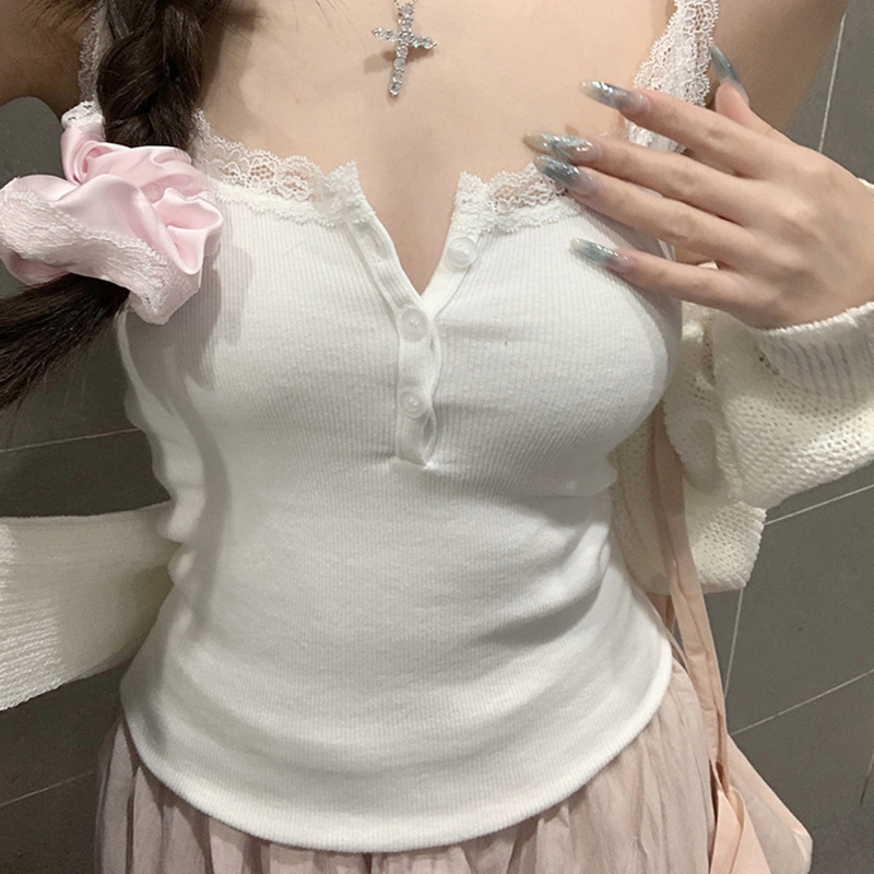 Lace Camisole Women's Inner Wear Hot Girl Vest Women's Summer Outer Wear Sleeveless Top Sexy Fashion Tube Top High-End