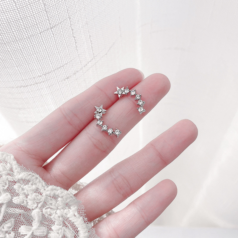 Pendientes de perlas, pendientes de estilo caliente, lujo ligero, pendientes simples de celebridades de Internet, accesorios de Yiwu, venta al por mayor
