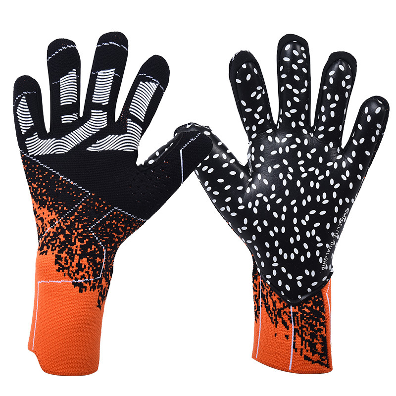 Fabricante en stock portero guantes de fútbol portero adulto Falcon competencia profesional antideslizante niños guantes transpirables