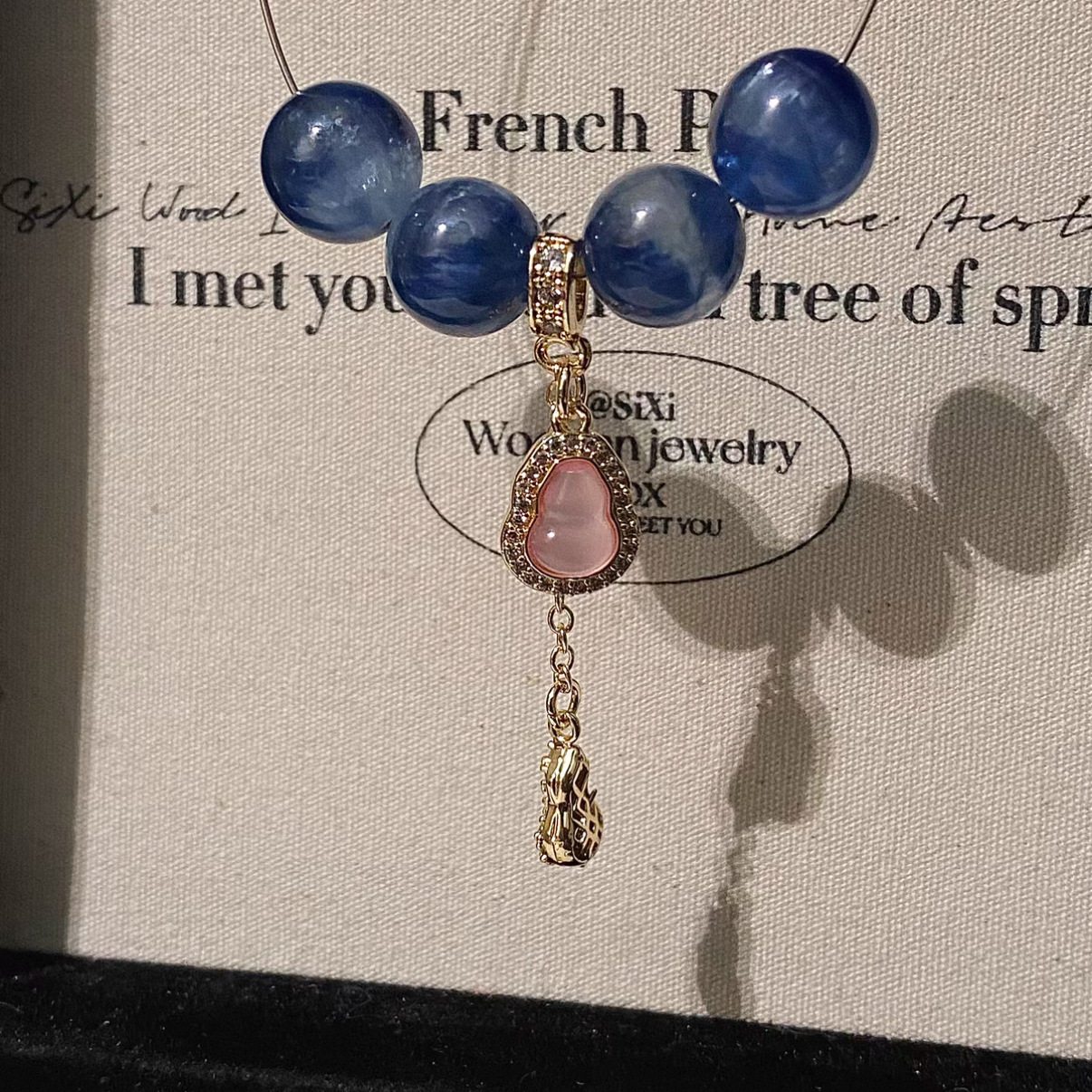 14K Gold-Plated Color-Preserving Crystal Accessories Inlaid with Zirconium Gourd Chain Spacer Beads Handmade DIY Bracelet Necklace Jewelry