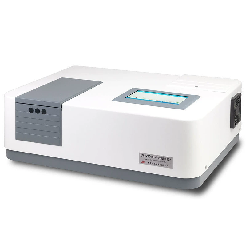 Shanghai Prismatic UV1910/UV1920 двухлучевой УФ-спектрометр видимости красочный сенсорный ЖК-экран