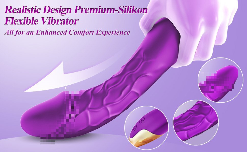 Vibratore punto g per donna - massaggiatore in silicone_voghion.com