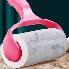 粘毛滚撕纸替换纸沾毛滚筒纸粘尘纸粘毛器滚筒滚刷粘毛卷纸神器