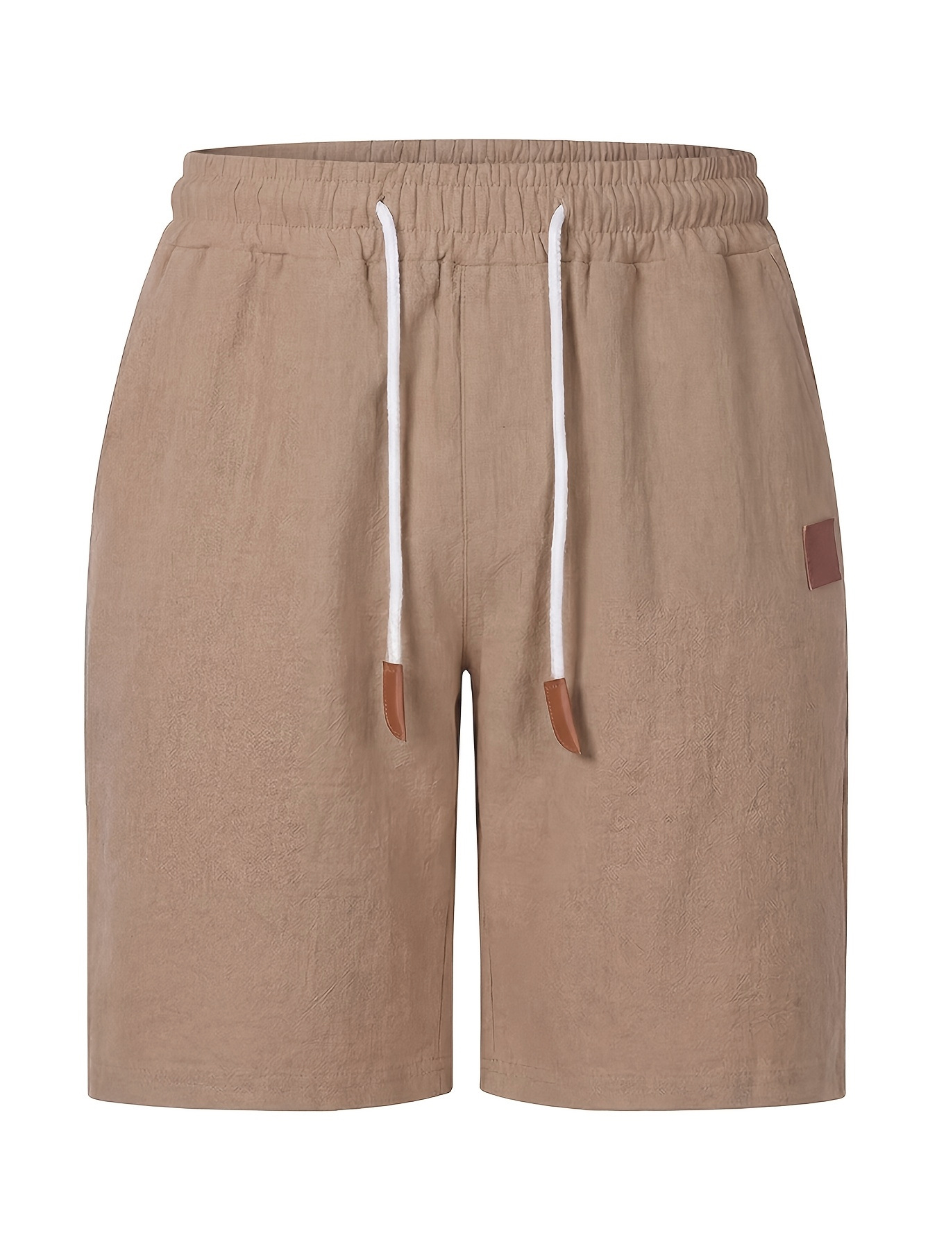 Heren linnen strandshorts in rechte pasvorm voor de zomer_voghion.com