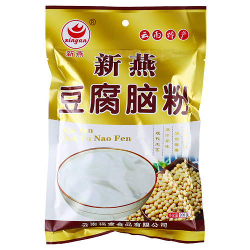 Xinyan brand tofu brain powder, bean pollen, Yunnan specialty, homemade convenient instant breakfast, soy milk, tofu brain powder, wholesale
