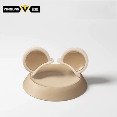 Bamboo Dragonfly Decorative Accessories Anti-Fog | Dəbilqə (Kaska) aksesuarları - no-specifications-bear-ears-apricot