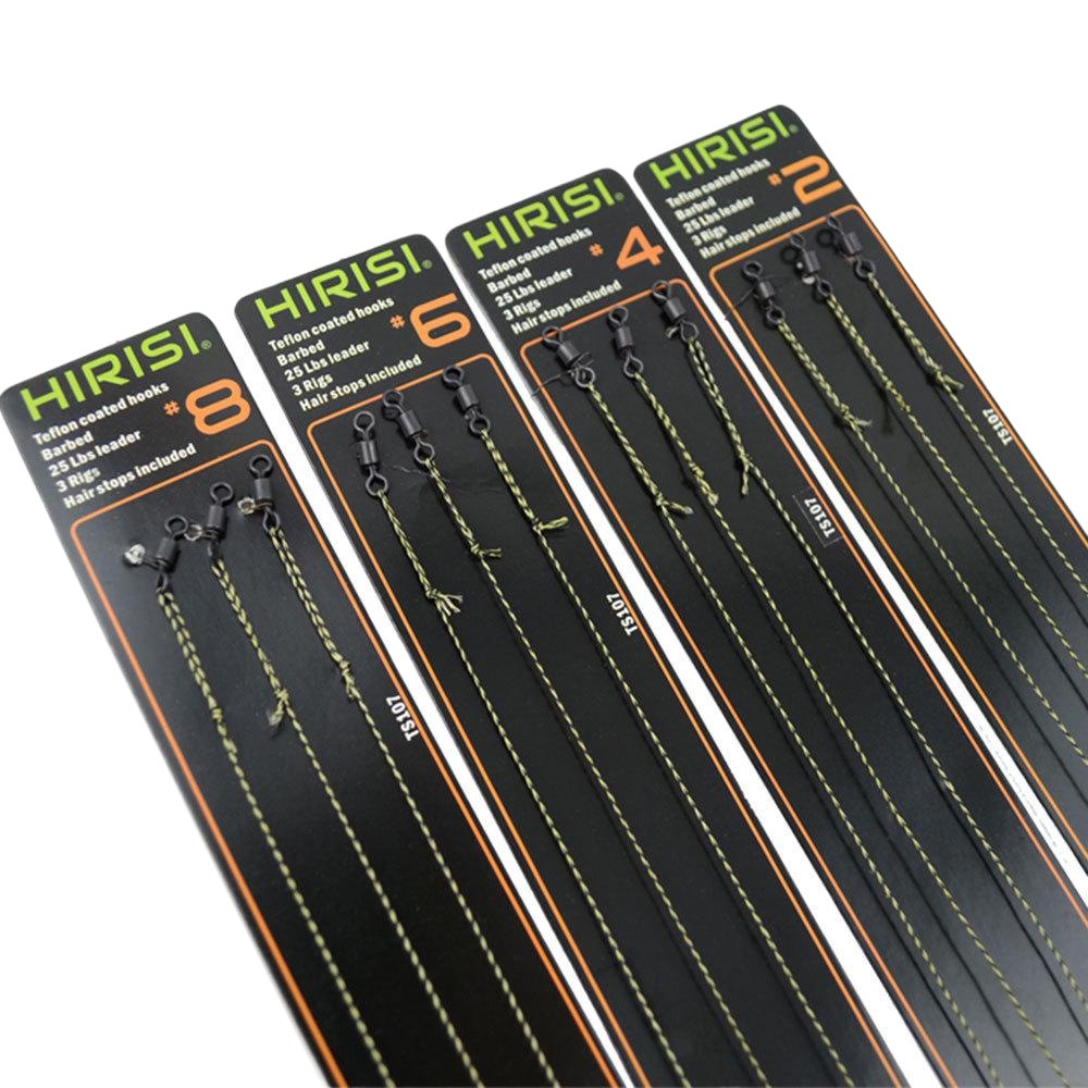 El anzuelo de estilo europeo transfronterizo está atado con un solo anzuelo, el anzuelo terminado, el juego de pesca de carpa con púas, el juego de línea de pesca de hilo hecho a mano