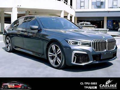 Automotive Film film bright surface repairable car - 152-15m-tpu-diamond-black