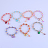 Crystal jade, round beads, bead bracelet, Birthday gift, 8mm, wholesale