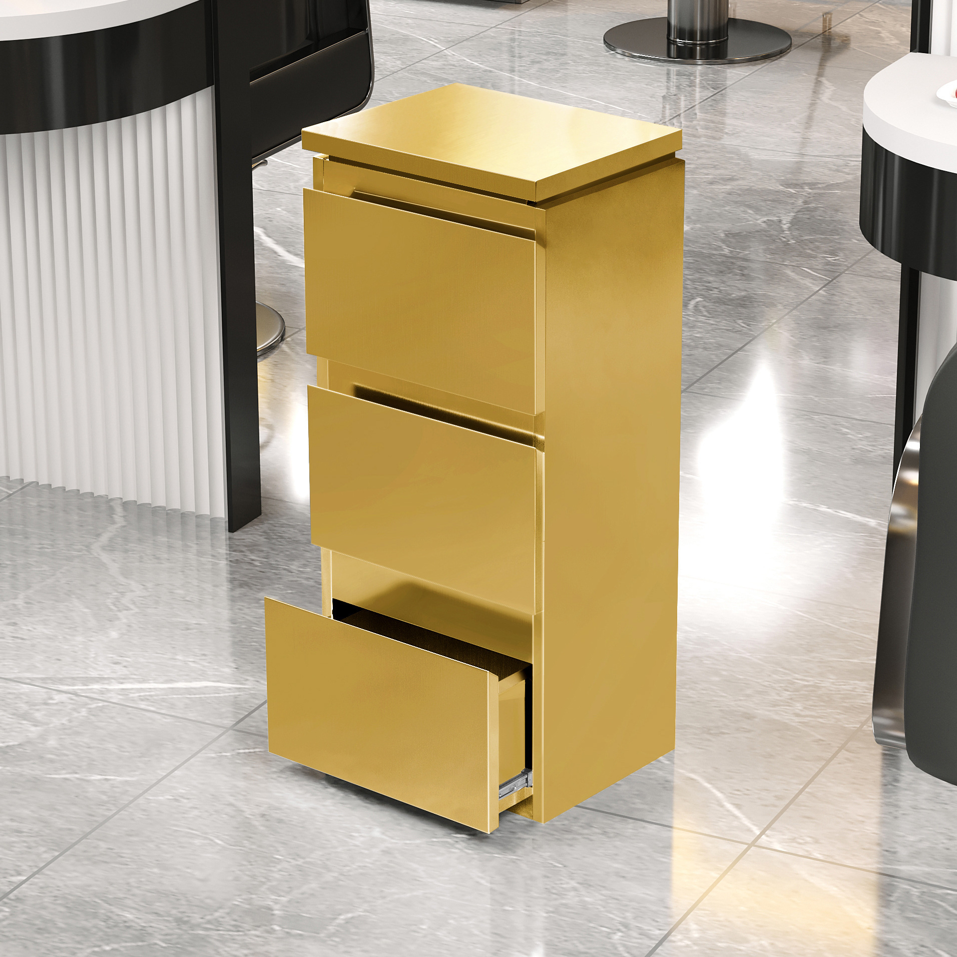 10_3드로 골드 지문방지 지문방지-78x30x40cm