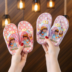 兒童人字拖女夏季新款小女孩公主可愛防滑室內家用女童寶寶涼拖鞋