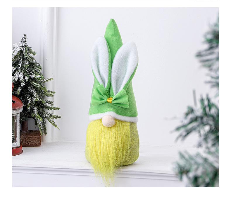 Easter Bunny Ear Faceless Doll Decorations Wholesale Nihaojewelry display picture 4