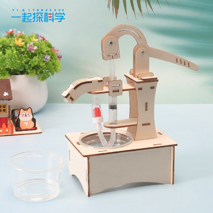 Los niños de la ciencia experimento traje estudiante kindergarten bricolaje hecho a mano Tecnología pequeña producción materiales regalo juguetes al por mayor