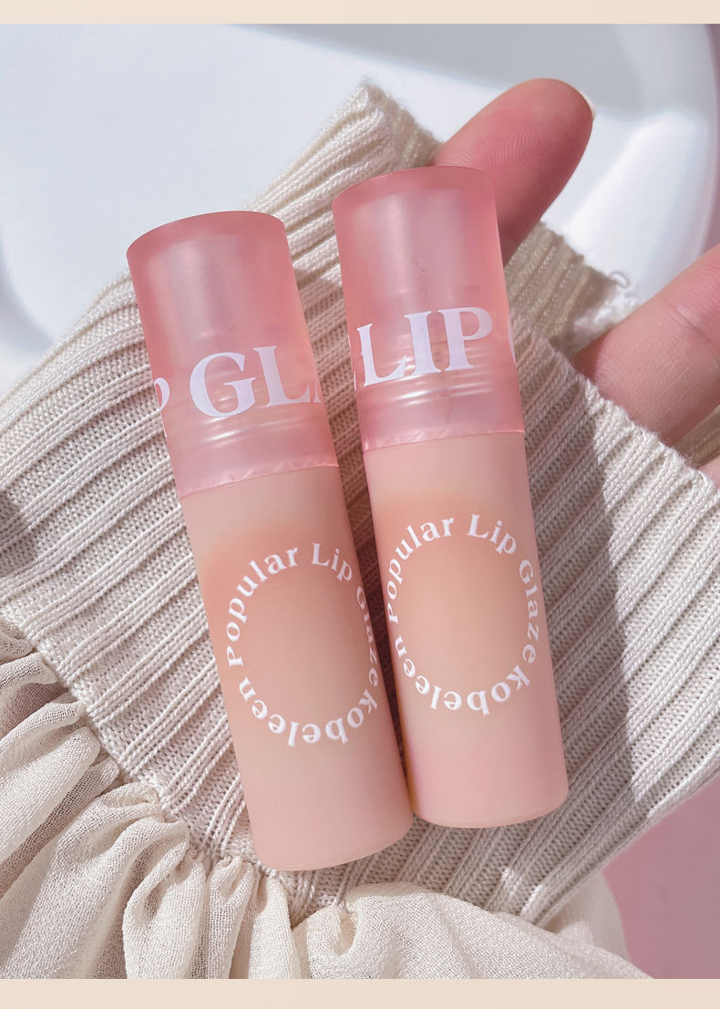 KOBELEEN lip gloss wholesale lipstick Matte matte water mist Lip gloss Velvet Lipstick Moisturizing and non-drying hair replacement undefined