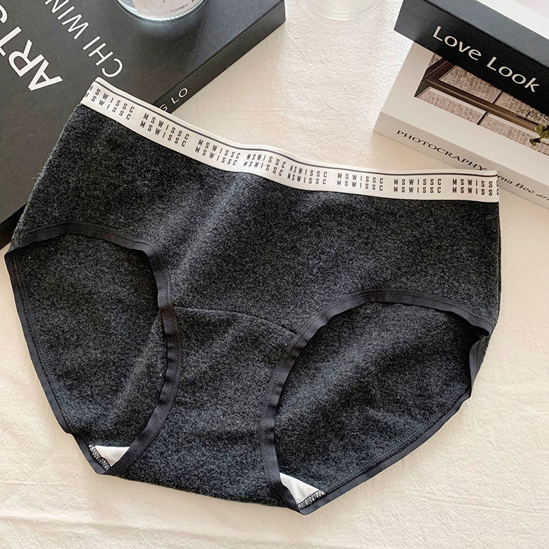 7a antibacteriano clase A antibacteriano estiramiento de la entrepierna fisiológica simple para niñas cómodas pantalones impermeables antibacterianas de algodón para mujeres