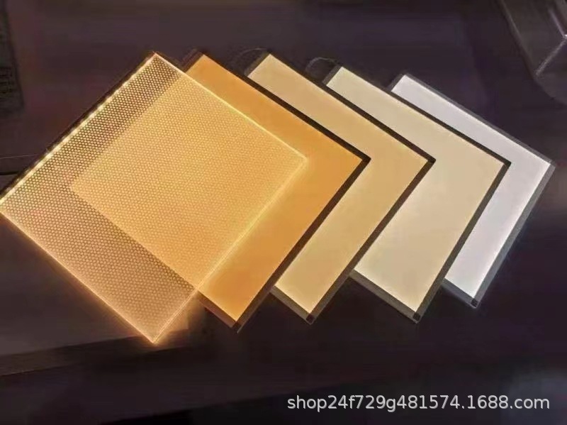 Acrylic light guide plate processing